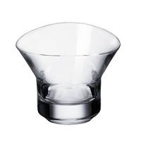The Tre collection's soft rounded corners form a perfect triangular shape that fits comfortably in anyone's hand. A beveled base creates a beautiful reflective quality in each glass. The Tre collection's soft rounded corners form a perfect triangular shape that fits comfortably in anyone's hand. A beveled base creates a beautiful reflective quality in each glass.