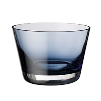 Brilliant crystal in rich hues add vibrant elegance to your entertaining occasions.