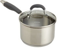 Oneida Gourmet Pro Stainless Steel 2-Quart Covered Sauce Pan Oneida Gourmet Pro Stainless Steel 2-Quart Covered Sauce Pan