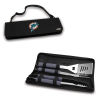 NFL Metro Digital Print BBQ Tote in Black NFL Team: Miami Dolphins - Black NFL Metro Digital Print BBQ Tote in Black NFL Team: Miami Dolphins - Black