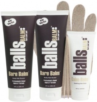 The Bare Pair 'Double Team' King Kombo - Body Hair Management System (w/ Exfoliating Glove) The Bare Pair 'Double Team' King Kombo - Body Hair Management System (w/ Exfoliating Glove)