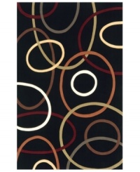 Filled with abstract beauty and contemporary sophistication, Momeni's black Elements rug takes home decor in a whole new direction. Hand-carved of fine wool for superior texture, the rug features a an elegant graphic design that's sure to captivate even the most demanding tastes! Filled with abstract beauty and contemporary sophistication, Momeni's black Elements rug takes home decor in a whole new direction. Hand-carved of fine wool for superior texture, the rug features a an elegant graphic design that's sure to captivate even the most demanding tastes!
