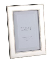 Lunt Bead Sterling Picture Frame, 4 by 6-Inch