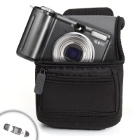 USA Gear FlexArmor Compact Neoprene Case and Action-Ready Belt Holster - Includes Card Reader USA Gear FlexArmor Compact Neoprene Case and Action-Ready Belt Holster - Includes Card Reader