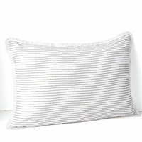 Vera Wang Crinkle Plaid Decorative Pillow, 15 x 22 Vera Wang Crinkle Plaid Decorative Pillow, 15 x 22