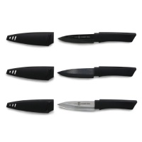 Schmidt Brothers Cutlery, SMPSP03, 3 Piece Mini Paring Knife Set Schmidt Brothers Cutlery, SMPSP03, 3 Piece Mini Paring Knife Set