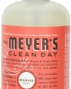 Mrs. Meyer's Clean Day Liquid Hand Soap, Rhubarb, 12.5 Fluid Ounce (Pack of 2)