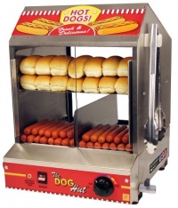 The Dog Hut Hotdog Steamer and Merchandiser The Dog Hut Hotdog Steamer and Merchandiser