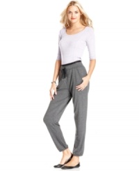 Go for a laidback-downtown look with these heather-knit RACHEL Rachel Roy pants -- be sure to pair it with booties or heels! Go for a laidback-downtown look with these heather-knit RACHEL Rachel Roy pants -- be sure to pair it with booties or heels!