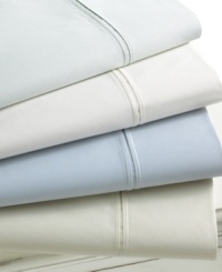 Experience the luxury of Martha Stewart Collection with this sheet set, featuring sumptuous 600-thread count Egyptian cotton sateen for an ultra-soft hand. Comes in four muted tones to coordinate with any Martha Stewart Collection quilt or bedding collection. Experience the luxury of Martha Stewart Collection with this sheet set, featuring sumptuous 600-thread count Egyptian cotton sateen for an ultra-soft hand. Comes in four muted tones to coordinate with any Martha Stewart Collection quilt or bedding collection.