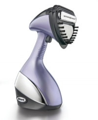With a constant and even rush of steam, this fabric refresher takes out wrinkles in one swoop, banishing messy spitting that creates bumps, and guarantees a crisp finish on all fabrics around the house-garments, upholstery, mattresses and more-with its heated pressing bar. 1-year warranty. Model GS500. With a constant and even rush of steam, this fabric refresher takes out wrinkles in one swoop, banishing messy spitting that creates bumps, and guarantees a crisp finish on all fabrics around the house-garments, upholstery, mattresses and more-with its heated pressing bar. 1-year warranty. Model GS500.