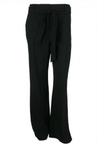 Charter Club Womens Classic Fit Straight Leg Trouser Tie Pants