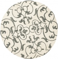 Safavieh Soho Collection SOH840A Handmade Ivory New Zealand Wool Round Area Rug, 6-Feet Safavieh Soho Collection SOH840A Handmade Ivory New Zealand Wool Round Area Rug, 6-Feet
