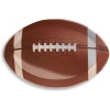 Football Shaped 17 Plastic Tray