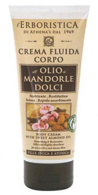 Erboristica Body Cream with Sweet Almond Oil, 6.76 Fluid Ounce Erboristica Body Cream with Sweet Almond Oil, 6.76 Fluid Ounce