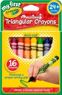Crayola My First Crayola Triangular Crayons 16ct Crayola My First Crayola Triangular Crayons 16ct