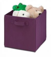 Honey-Can-Do SFT-01763 Kids Storage Bins, Soft and Foldable Organizers, Purple Honey-Can-Do SFT-01763 Kids Storage Bins, Soft and Foldable Organizers, Purple