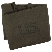 Olive Drab Wool Bed Blanket, Genuine U.S. Military Surplus; NSN: 7210-00-282-7950 Olive Drab Wool Bed Blanket, Genuine U.S. Military Surplus; NSN: 7210-00-282-7950