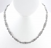 Eliot Danori Necklace, 16 Silver-Tone Cubic Zirconia and Crystal Necklace