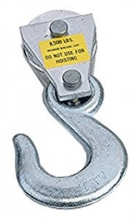 Superwinch 2227A Pulley Block 8,000 lb capacity, use with winches having maximum single line capacity of 4,000 lb