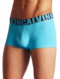 Calvin Klein Men's X Micro Low Rise Fashion Trunk, Blue Atoll, X-Large