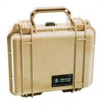 Pelican 1200 Case with Foam for Camera - Desert Tan Pelican 1200 Case with Foam for Camera - Desert Tan
