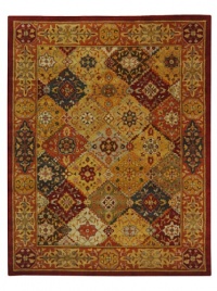 Safavieh Heritage Collection HG512A Handmade Multicolor Hand-Spun Wool Area Rug, 4-Feet by 6-Feet Safavieh Heritage Collection HG512A Handmade Multicolor Hand-Spun Wool Area Rug, 4-Feet by 6-Feet
