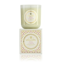 A luxury candle with a scent of ripe citron grapefruit with a juicy pink center, layered with tart cassis and a heart of subtle rose. A luxury candle with a scent of ripe citron grapefruit with a juicy pink center, layered with tart cassis and a heart of subtle rose.