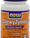 NOW Foods ChewyZymes  90 Chewables