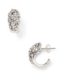 These small Swarovski crystal encrusted hoops have the perfect amount of sparkle for special occasions and everyday wear. From Alexis Bittar. These small Swarovski crystal encrusted hoops have the perfect amount of sparkle for special occasions and everyday wear. From Alexis Bittar.