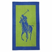 Ralph Lauren's Big Pony takes center stage on this vibrant beach towel, crafted from plush, highly absorbent cotton with a printed Polo logo at the hem for an iconic finish. Ralph Lauren's Big Pony takes center stage on this vibrant beach towel, crafted from plush, highly absorbent cotton with a printed Polo logo at the hem for an iconic finish.
