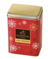 It's time to curl up by the fire and warm your heart this holiday season with the pure and delicious taste of hot cocoa from Godiva. It's time to curl up by the fire and warm your heart this holiday season with the pure and delicious taste of hot cocoa from Godiva.