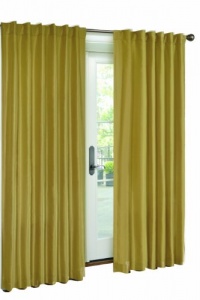 Victoria Classics Interlined Faux Silk Panel- 54-Inch By 84-Inch, Gold Victoria Classics Interlined Faux Silk Panel- 54-Inch By 84-Inch, Gold
