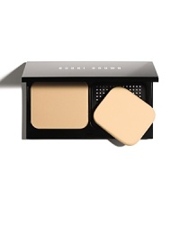 Introducing Bobbi's most natural-looking foundation yet. Creamy and soft to the touch yet light and airy, this buildable powder formula can be applied wet or dry. Reflective pigments optically diffuse skin imperfections, minimizing the appearance of pores, fine lines and wrinkles for a flawless, even glow. Available in 20 skin tone-correct shadesCustomize your level of coverage: For high coverage, smooth it on with a damp sponge.For medium coverage, apply it with on puff or dry sponge.For sheer coverage, dust it on with a powder brush. Introducing Bobbi's most natural-looking foundation yet. Creamy and soft to the touch yet light and airy, this buildable powder formula can be applied wet or dry. Reflective pigments optically diffuse skin imperfections, minimizing the appearance of pores, fine lines and wrinkles for a flawless, even glow. Available in 20 skin tone-correct shadesCustomize your level of coverage: For high coverage, smooth it on with a damp sponge.For medium coverage, apply it with on puff or dry sponge.For sheer coverage, dust it on with a powder brush.