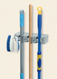 Mop and Broom Wall Organiser Mop and Broom Wall Organiser