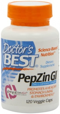 Doctor's Best PepZin GI (37.5 Mg), 120 Veggie Caps, 120-Count Doctor's Best PepZin GI (37.5 Mg), 120 Veggie Caps, 120-Count