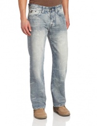 Marc Ecko Cut & Sew Men's Relaxed Straight Crystal Wash Marc Ecko Cut & Sew Men's Relaxed Straight Crystal Wash