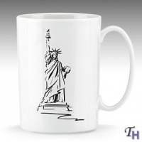 Lenox Tin Can Alley New York Accent Mug, 12-Ounce Lenox Tin Can Alley New York Accent Mug, 12-Ounce