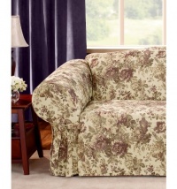 Sure Fit 121327246_L-PLM Chloe Loveseat Slipcover, Plum Sure Fit 121327246_L-PLM Chloe Loveseat Slipcover, Plum
