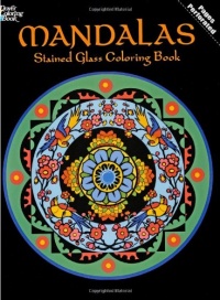 Mandalas Stained Glass Coloring Book (Dover Design Stained Glass Coloring Book)