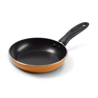 Pedrini 6-Inch Non Stick Aluminum Fry Egg Pan, Orange Pedrini 6-Inch Non Stick Aluminum Fry Egg Pan, Orange