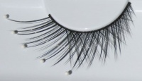 Zinkcolor White Pearl False Synthetic Eyelashes D112 Dance Halloween Costume Zinkcolor White Pearl False Synthetic Eyelashes D112 Dance Halloween Costume
