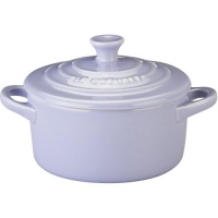 Le Creuset Stoneware 8-Ounce Mini Round Cocotte, Lilac Le Creuset Stoneware 8-Ounce Mini Round Cocotte, Lilac