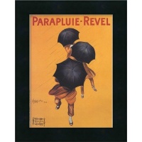 Parapluie-Revel (ca. 1922) by Leonetto Cappiello, Framed Print Art - 13.44 x 10.63 Parapluie-Revel (ca. 1922) by Leonetto Cappiello, Framed Print Art - 13.44 x 10.63