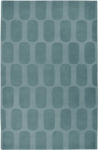 Rizzy Home PL1870 Platoon 5-Feet by 8-Feet Area Rug, Medium Blue Rizzy Home PL1870 Platoon 5-Feet by 8-Feet Area Rug, Medium Blue