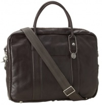 John Varvatos Star USA Men's Calfskin Laptop Case, Brown, One Size John Varvatos Star USA Men's Calfskin Laptop Case, Brown, One Size