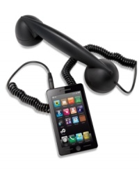 Style and function meet with the Platinum Collection Retro Cell Phone Handset, ideal to use with your smartphone, tablet, or laptop. Style and function meet with the Platinum Collection Retro Cell Phone Handset, ideal to use with your smartphone, tablet, or laptop.