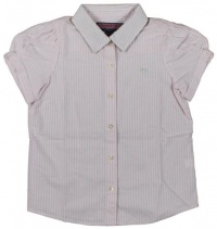 Vineyard Vines Girl's Wendy Stripe Oxford Shirt (Sand Dollar Pink) (Medium / 8-10) Vineyard Vines Girl's Wendy Stripe Oxford Shirt (Sand Dollar Pink) (Medium / 8-10)
