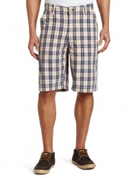 Lucky Brand Men's Flat Front Plaid Short Lucky Brand Men's Flat Front Plaid Short