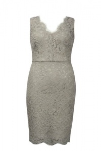 Adrianna Papell Sleeveless V-neckline Floral Lace Sheath Dress (Plus Size) - 20w Adrianna Papell Sleeveless V-neckline Floral Lace Sheath Dress (Plus Size) - 20w